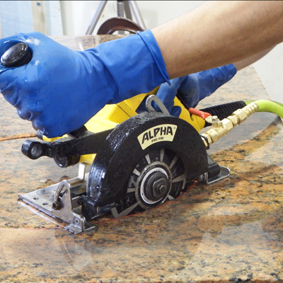 PSC 150 Pneumatic Stone Cutter Alpha Professional Tools